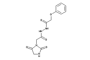 N'-[2-(2,5-diketoimidazolidin-1-yl)acetyl]-2-phenoxy-acetohydrazide