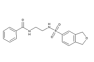 N-[2-(phthalan-5-ylsulfonylamino)ethyl]benzamide