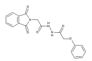 2-phenoxy-N'-(2-phthalimidoacetyl)acetohydrazide