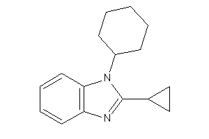 1-cyclohexyl-2-cyclopropyl-benzimidazole