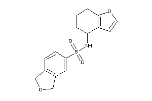 N-(4,5,6,7-tetrahydrobenzofuran-4-yl)phthalan-5-sulfonamide