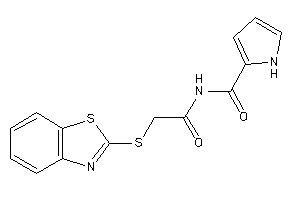 N-[2-(1,3-benzothiazol-2-ylthio)acetyl]-1H-pyrrole-2-carboxamide