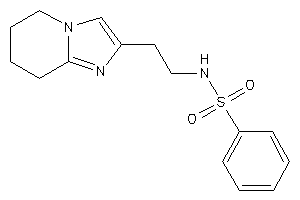 N-[2-(5,6,7,8-tetrahydroimidazo[1,2-a]pyridin-2-yl)ethyl]benzenesulfonamide