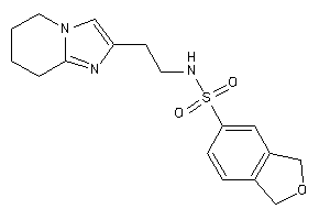 N-[2-(5,6,7,8-tetrahydroimidazo[1,2-a]pyridin-2-yl)ethyl]phthalan-5-sulfonamide