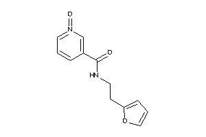 Image of N-[2-(2-furyl)ethyl]-1-keto-nicotinamide