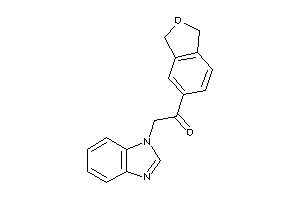 2-(benzimidazol-1-yl)-1-phthalan-5-yl-ethanone