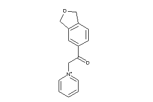 1-phthalan-5-yl-2-pyridin-1-ium-1-yl-ethanone