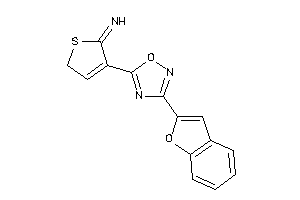 [4-[3-(benzofuran-2-yl)-1,2,4-oxadiazol-5-yl]-2H-thiophen-5-ylidene]amine
