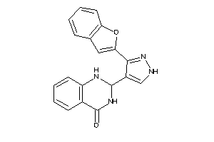 2-[3-(benzofuran-2-yl)-1H-pyrazol-4-yl]-2,3-dihydro-1H-quinazolin-4-one