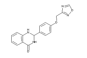 2-[4-(1,2,4-oxadiazol-3-ylmethoxy)phenyl]-2,3-dihydro-1H-quinazolin-4-one