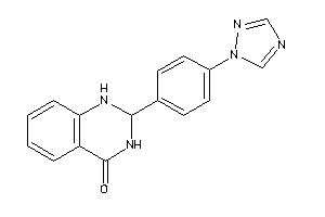 2-[4-(1,2,4-triazol-1-yl)phenyl]-2,3-dihydro-1H-quinazolin-4-one