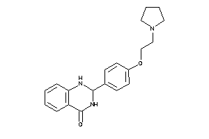 2-[4-(2-pyrrolidinoethoxy)phenyl]-2,3-dihydro-1H-quinazolin-4-one