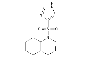 1-(1H-imidazol-4-ylsulfonyl)-3,4,4a,5,6,7,8,8a-octahydro-2H-quinoline