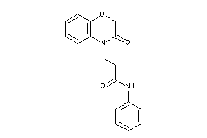 3-(3-keto-1,4-benzoxazin-4-yl)-N-phenyl-propionamide