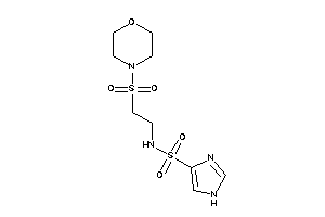 N-(2-morpholinosulfonylethyl)-1H-imidazole-4-sulfonamide