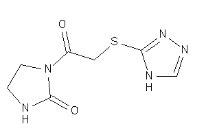 Image of 1-[2-(4H-1,2,4-triazol-3-ylthio)acetyl]-2-imidazolidinone