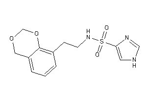 N-[2-(4H-1,3-benzodioxin-8-yl)ethyl]-1H-imidazole-4-sulfonamide