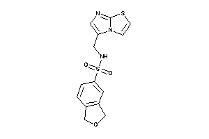 N-(imidazo[2,1-b]thiazol-5-ylmethyl)phthalan-5-sulfonamide