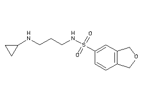 N-[3-(cyclopropylamino)propyl]phthalan-5-sulfonamide