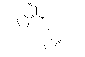 1-(2-indan-4-yloxyethyl)-2-imidazolidinone