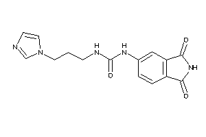 1-(1,3-diketoisoindolin-5-yl)-3-(3-imidazol-1-ylpropyl)urea