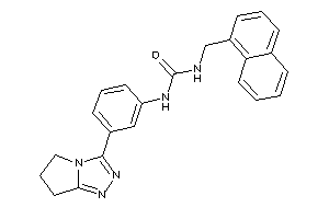 1-[3-(6,7-dihydro-5H-pyrrolo[2,1-c][1,2,4]triazol-3-yl)phenyl]-3-(1-naphthylmethyl)urea