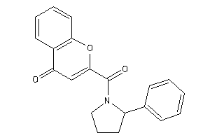 2-(2-phenylpyrrolidine-1-carbonyl)chromone