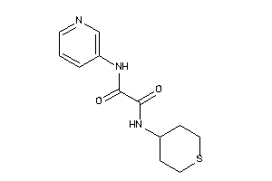 N'-(3-pyridyl)-N-tetrahydrothiopyran-4-yl-oxamide