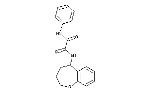 N'-phenyl-N-(2,3,4,5-tetrahydro-1-benzoxepin-5-yl)oxamide