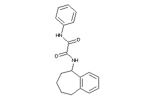 N'-phenyl-N-(6,7,8,9-tetrahydro-5H-benzocyclohepten-9-yl)oxamide