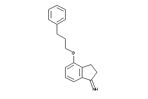 Image of [4-(3-phenylpropoxy)indan-1-ylidene]amine