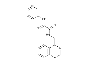Image of N-(isochroman-1-ylmethyl)-N'-(3-pyridyl)oxamide