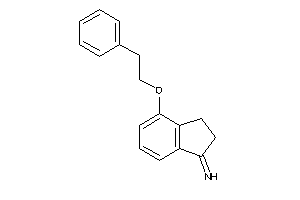 Image of (4-phenethyloxyindan-1-ylidene)amine