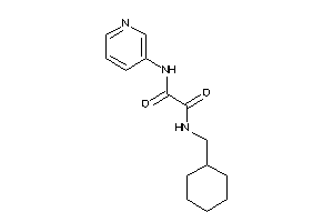 N-(cyclohexylmethyl)-N'-(3-pyridyl)oxamide