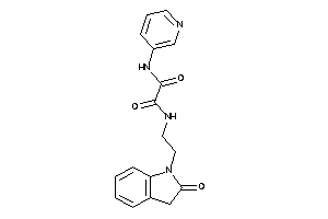 N-[2-(2-ketoindolin-1-yl)ethyl]-N'-(3-pyridyl)oxamide