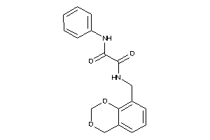 N-(4H-1,3-benzodioxin-8-ylmethyl)-N'-phenyl-oxamide