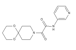 2-(7,11-dioxa-3-azaspiro[5.5]undecan-3-yl)-2-keto-N-(3-pyridyl)acetamide