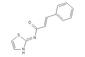 Image of 3-phenyl-N-(4-thiazolin-2-ylidene)acrylamide