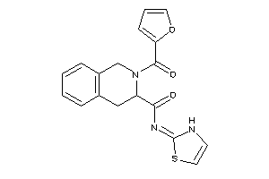 2-(2-furoyl)-N-(4-thiazolin-2-ylidene)-3,4-dihydro-1H-isoquinoline-3-carboxamide