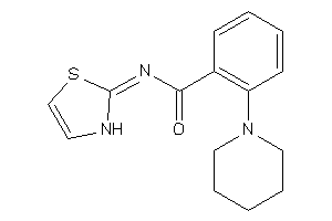 2-piperidino-N-(4-thiazolin-2-ylidene)benzamide