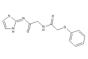 N-[2-keto-2-(4-thiazolin-2-ylideneamino)ethyl]-2-phenoxy-acetamide