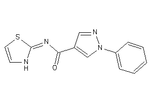 1-phenyl-N-(4-thiazolin-2-ylidene)pyrazole-4-carboxamide