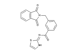 3-(phthalimidomethyl)-N-(4-thiazolin-2-ylidene)benzamide