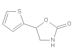 5-(2-thienyl)oxazolidin-2-one