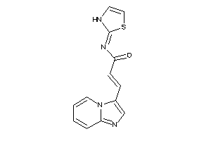 3-imidazo[1,2-a]pyridin-3-yl-N-(4-thiazolin-2-ylidene)acrylamide