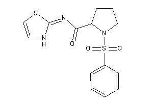 1-besyl-N-(4-thiazolin-2-ylidene)pyrrolidine-2-carboxamide