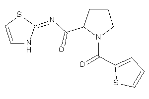 1-(2-thenoyl)-N-(4-thiazolin-2-ylidene)pyrrolidine-2-carboxamide