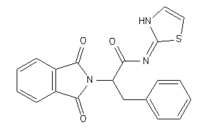 3-phenyl-2-phthalimido-N-(4-thiazolin-2-ylidene)propionamide