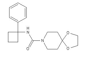 N-(1-phenylcyclobutyl)-1,4-dioxa-8-azaspiro[4.5]decane-8-carboxamide