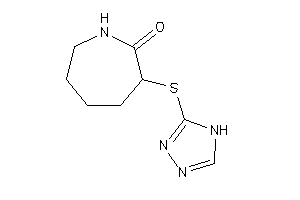 3-(4H-1,2,4-triazol-3-ylthio)azepan-2-one